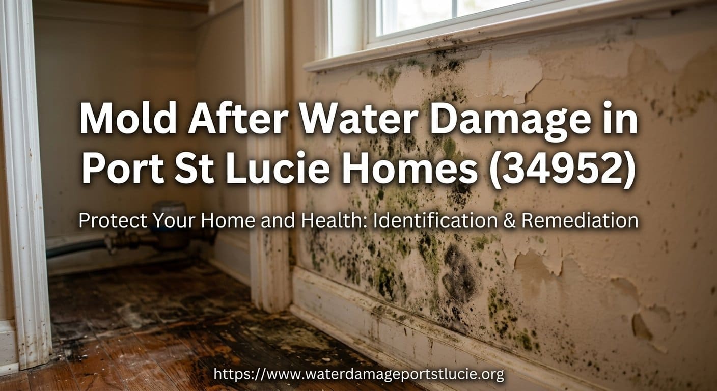 Mold After Water Damage for Port St Lucie, FL 34952